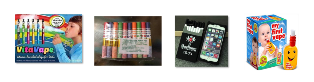 Contoh produk menyerupai
