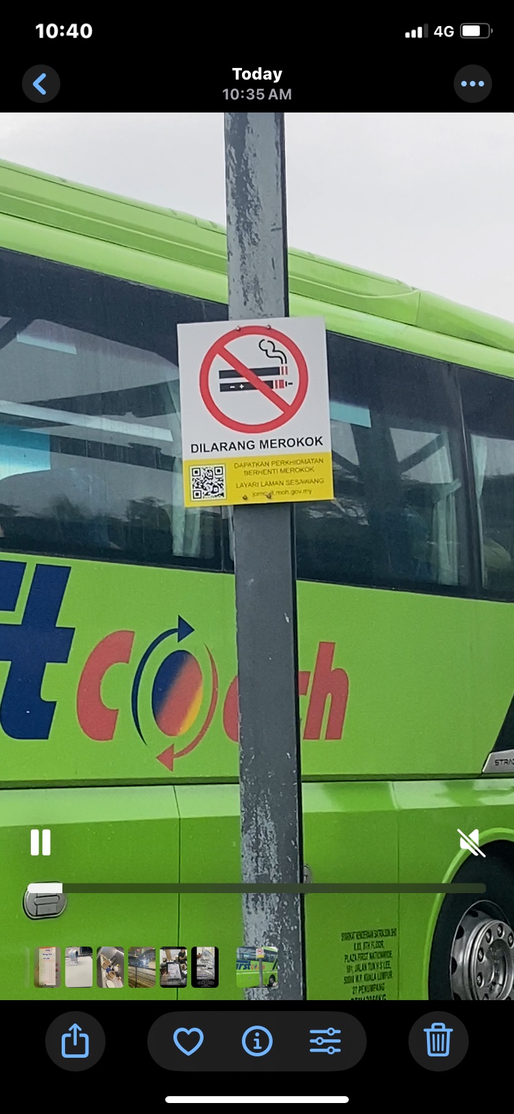 Merokok di kawasan larangan merokok